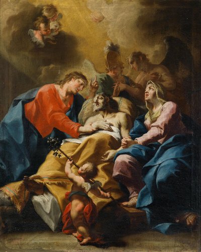 The Death of Saint Joseph by Bartolomeo Altomonte